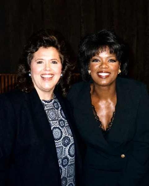 Andrea Sims with Oprah Winfrey Andrea Sims with Oprah Winfrey