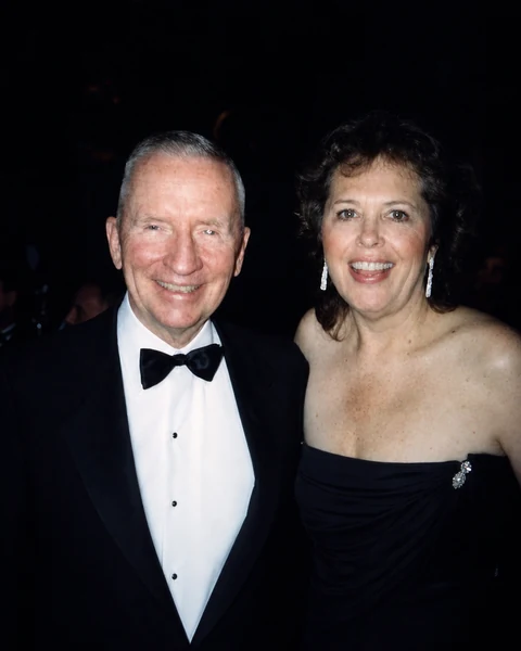 Andrea Sims with Ross Perot Andrea Sims with Ross Perot