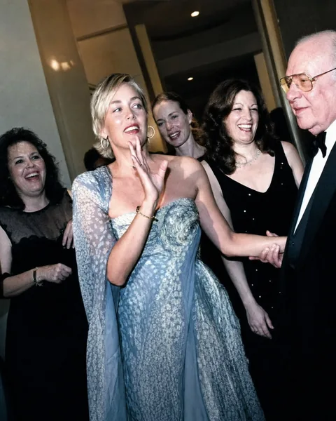 Andrea Sims with Sharon Stone Andrea Sims with Sharon Stone